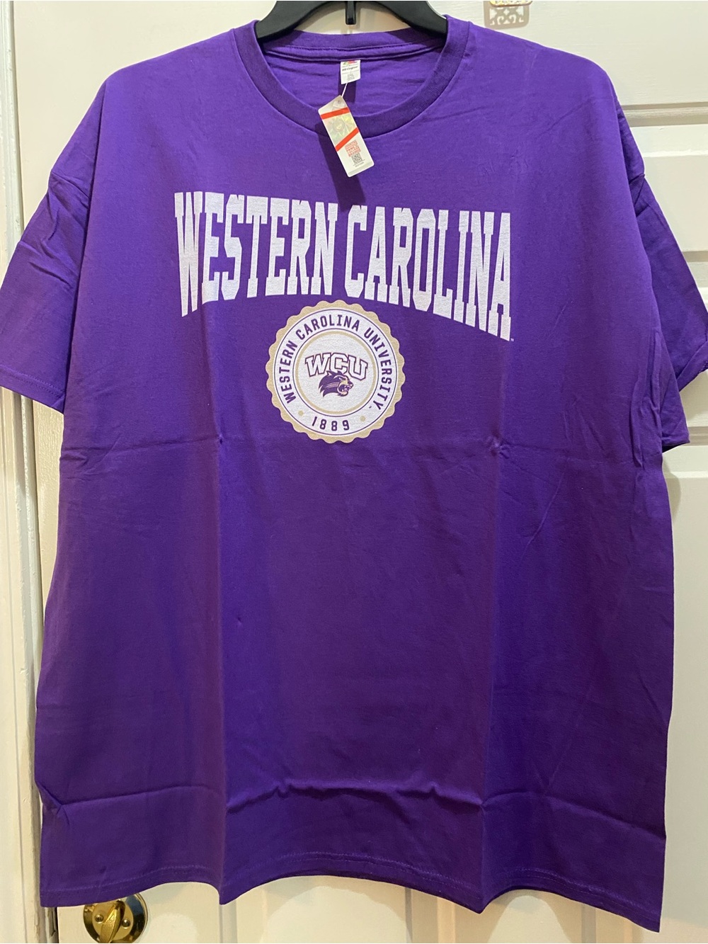Fruit of the Loom Purple Western Carolina University Graphic Tee